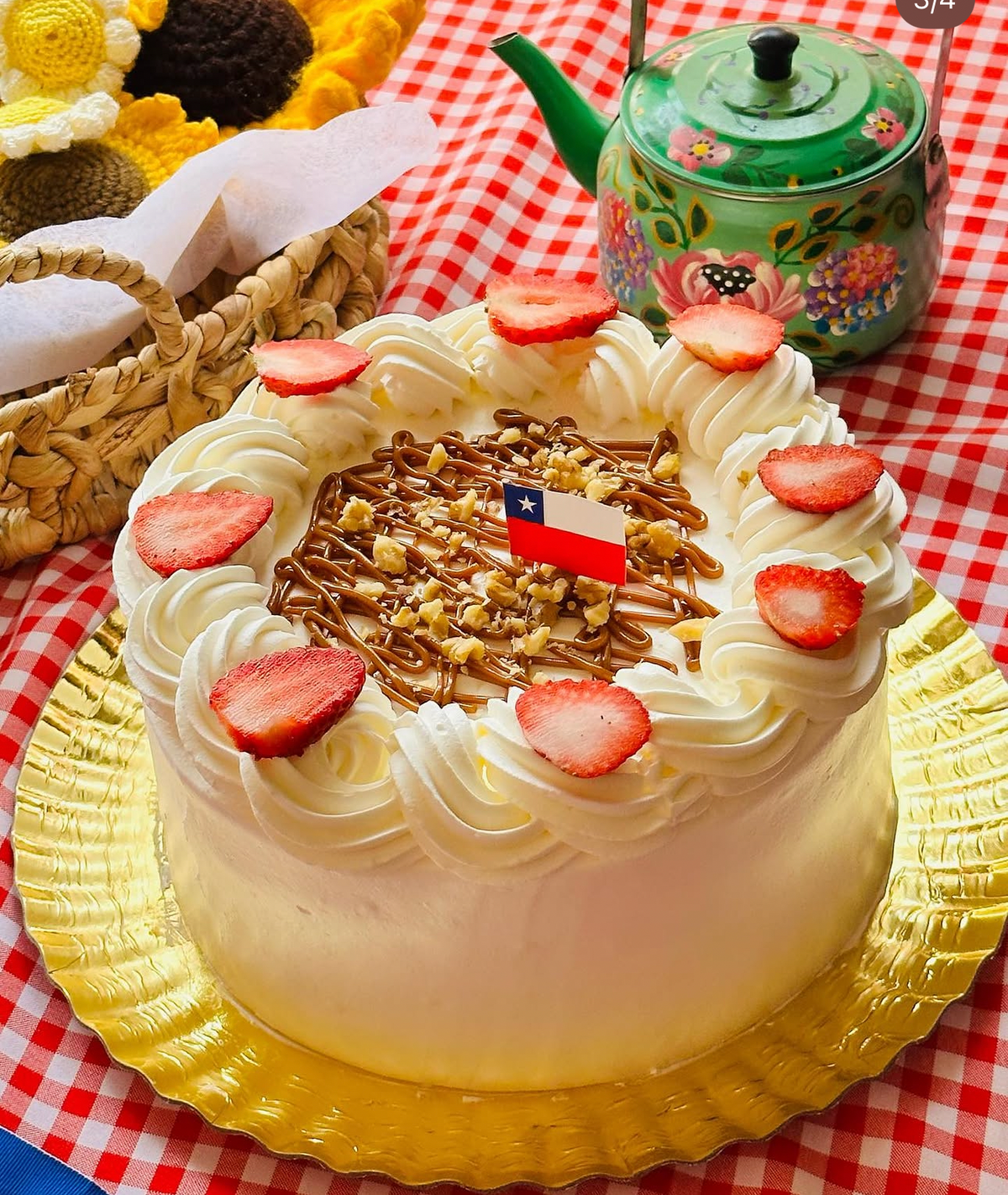 🇨🇱 Torta Hojarasca Lúcuma & Manjar 12 porciones