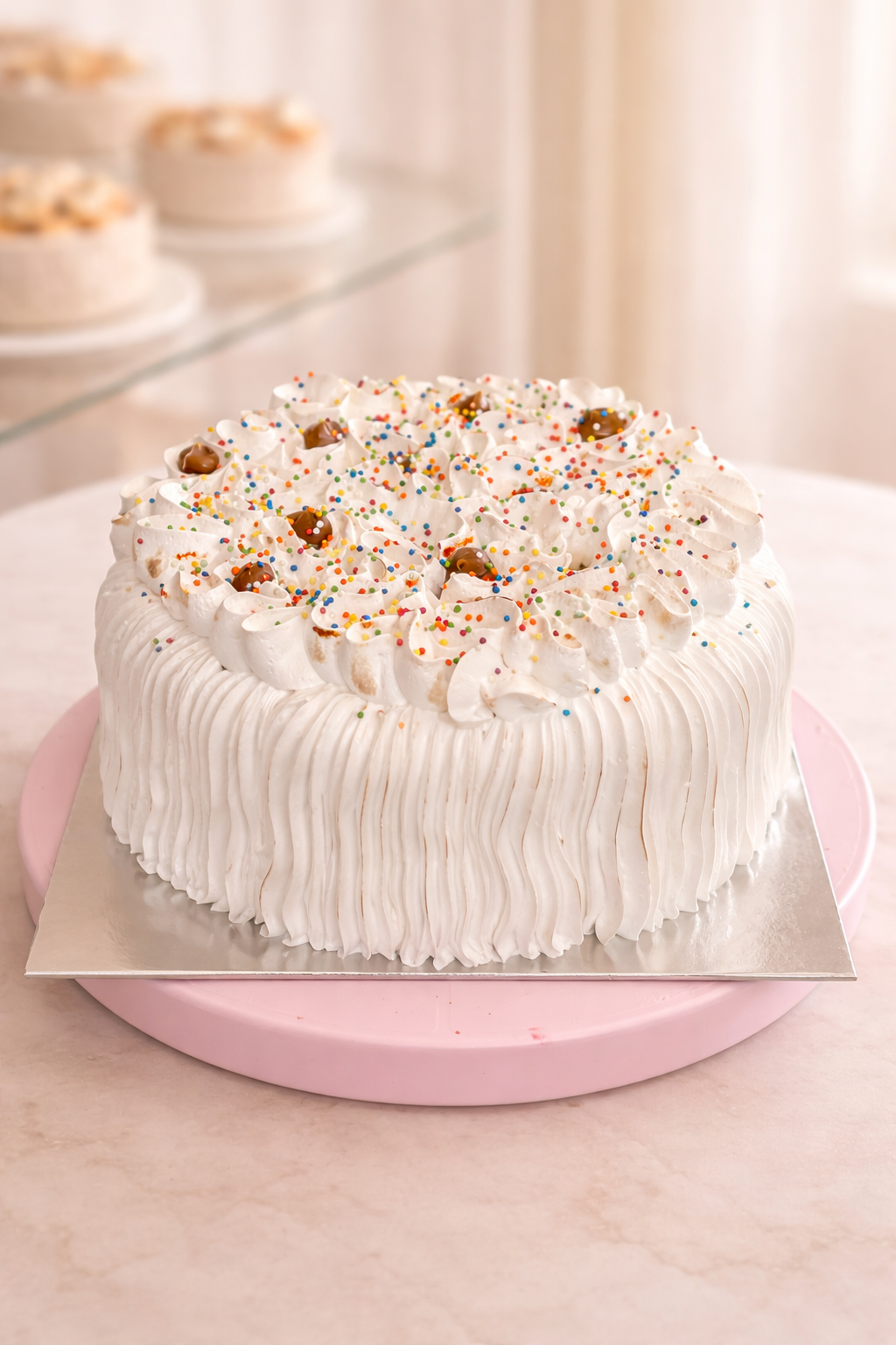 Torta Retro Formato Familiar