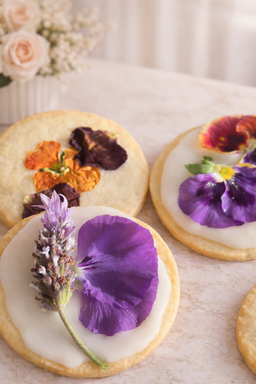 Galletas Florales
